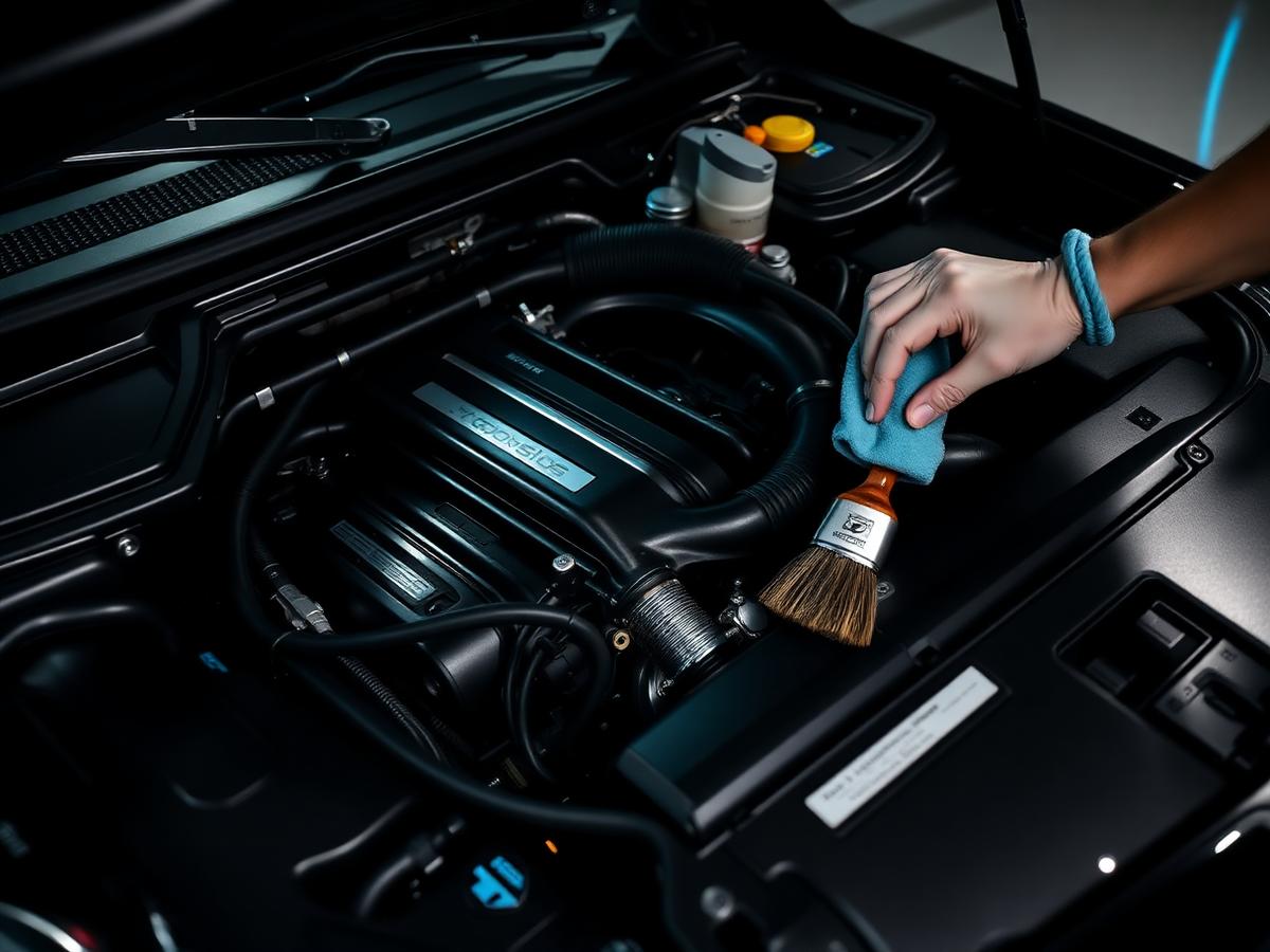 Engine Bay Cleaning