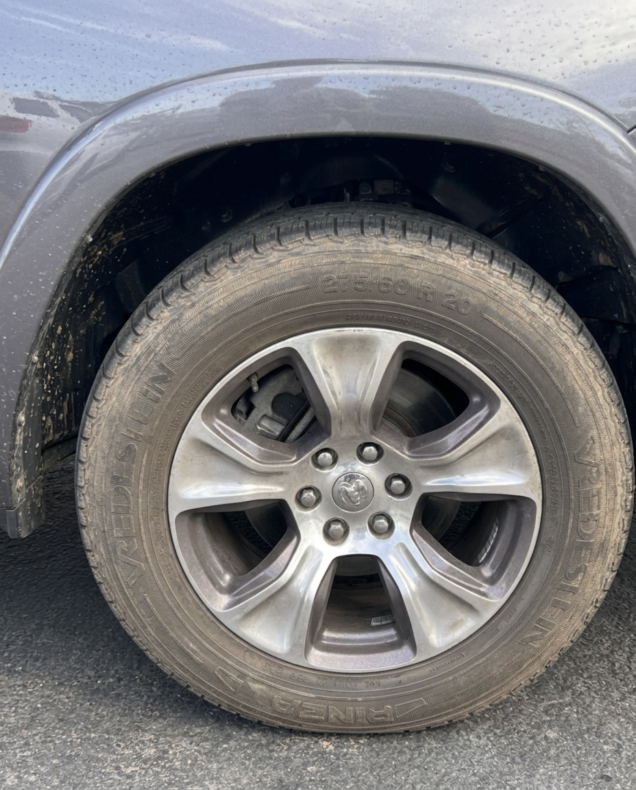 Wheels & Tires — before detailing